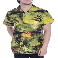 Varnit zanatske majice za muškarce Aloha Beach Darkgreen S