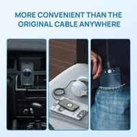 Tip C do Audio AU Jack Adapter USB C u AU Car Car AU kabl Adapter za slušalice - crna