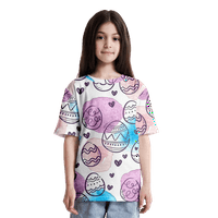 Dječje majice s kratkim rukavima slatka košulja od batina crtani film crtani, dijete, # 09