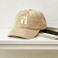 Cafepress - Vintage cvijet narcila, Besler Cap - tiskani podesivi bejzbol šešir