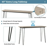 Ažurirana kontra visina Dodatni dugi stol za trpezarijski stol sa PU stolicama Bar Kuhinjski stol set