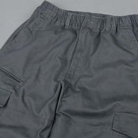 Homodles Muške povremene teretne hlače - Duks siva veličina XXL