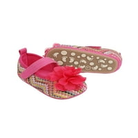 Luiryar devojčice Cvjetne cipele za dijete Vintage Ripple Neklizne jedinice casual cipele 3- mjeseci