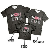 Sretan majčin dan Grafički tees Unisex, modne majice plus veličina ljudi
