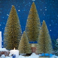 TABLETOP MINI CHISTICS DRYOLY dekor umjetnog borovog stabla s bazom za božićnu kućnu radnu površinu