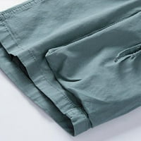 Chueoow ljeto muške kratke hlače Duljina koljena Tergo hlače Čvrsta na otvorenom imaju džepove za crtanje