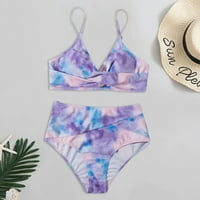 Ženski Snakin Print bikini set Push up kupaći kupaći kostim za kupaće kostim