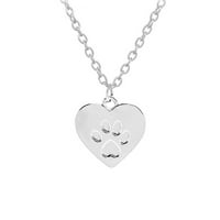 Ogrlica od ogrlice za pse za pse u obliku srca Ogrlica nakita