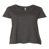 Normalno je dosadno - ženska majica plus veličine, do veličine - prljavo trideset