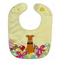 Uskršnja jaja Airedale Baby Bib