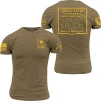 Grunt Style Army - Skoči majica - srednja - vojna zelena