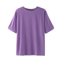 FVWitLyh T majice za žene Loose Womens Tops košulje Top za žene s pola rukava ulice kauzalne modne majice kratkih rukava majice