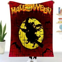 Halloween pokrivač-bot pokrivač za spavaću sobu estetski sjaj u mraku, 233