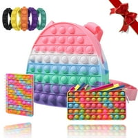 Popularni ruksak za pribor za decu Girl Bubble ruksak Fidget Igračke Senzorne igračke Dječji rođendanska