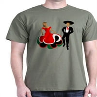 Cafepress - Meksički plesači tamna majica - pamučna majica