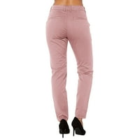 Voncos teretni hlače Žene Visoko struk labavi jogger pješačke pantalone pune boje sa džepovima opuštene