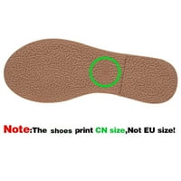 Leey-World Platform sandale za ženske ravne sandale za ravne sandale na pamćenim pjenam sandale otvorene ploče za prste