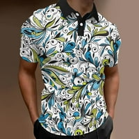 Muške polo majice muškarci modne proljetne ljetne casual majice s kratkim rukavima od tiskanih košulja