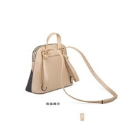 Eloshman ženski ruksak Multi džepovi Daypack Višenamjenske torbe na ramenu Veliki kapacitet Dame pješamičke patipne pune kože zlato protiv krađe