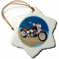 3Droza ornament Skičujući Harley-Davidson® motocikl