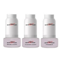 Dodirnite Basecoat Plus ClearCoat Plus Primer Spray Spray komplet kompatibilan sa Florett Silver Metallic S Audi