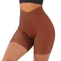 Adviicd kratke hlače za žene Ležerne ljetne haljine Hlače Žene Dužine koljena jedrilice Yoga kratke