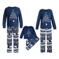 Božićna porodica koja odgovara pidžami setovi Xmas Sleep Barent-Child PJS outfit za božićne prazničke