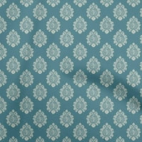 Onuone Rayon tamna teal zelena tkanina blok šivaći materijal za ispis tkanine pored dvorišta široko