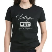 Cafepress - Vintage u savršenstvu - Ženska tamna majica