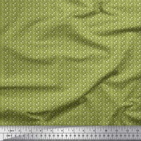 Soimoi Rayon tkanina Geometrijska maze za maze za maze ispisana zanatska tkanina sa dvorištem širom