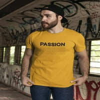 Majica strasti tagline muškarci -Goatdeals dizajni, muški x-veliki