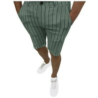 Smihono ponude muške pruge na plaži opuštene ležerne hlače sa pet point pantalone imaju džepove pantalone traperice trčanje hlače meka pamuk flet rastezana odmora Grede 12