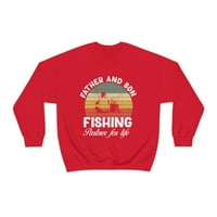 Obiteljskop LLC otac i sin ribolovni partner za život, majica za muškarca, poklon za tatu sina, day