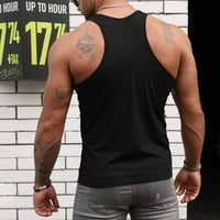 Mons mišićne majice bez rukava bez rukava lagani fitness tenkovi za bodybuilding work t majica Slim