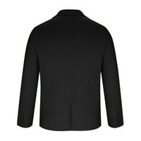 qolati muns casual blezer jakne dugi rukavi s dugim rukavima Otvoreni prednji sportski jakni Luksuzni