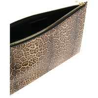 NOVO SAINT LAURENT Leopard tiskana kalfskin kožna velika torbica 635099