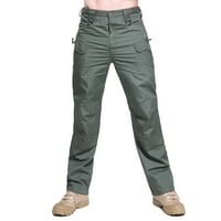 GUZOM MENS CARGO HLAČE- Ležerne rastere na otvorenom Oslobene fit radne pantalone za muškarce vojska