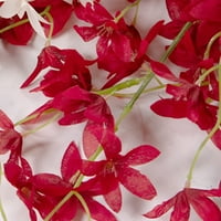 Bobasndm simulacijski cvijet lagan fau svileni cvijet prekrasan umjetni cvijet ukrasni jedinstveni za