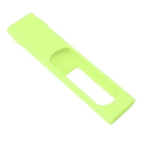 Zaštitna futrola za daljinsko upravljanje, ekološki prihvatljiv silikonski daljinski upravljač protiv ogrebotine za pranje prstiju za ured fluorescentne zelene boje