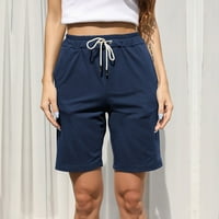 Ženske kratke hlače za struku Steigh-a, čista kolica sa džepovima sa džepovima Ljetni stilovi od 13