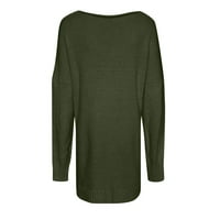 Durtebeua Fall džemperi za žene duks košulja kabela pletene jednostavne osnovne vrhove skakača