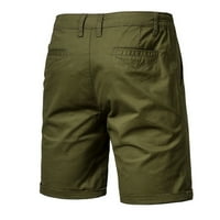 Yuwull muške gaćice, muški kratke hlače Ležerne prilike pune boje golf kratke hlače sa džepovima na