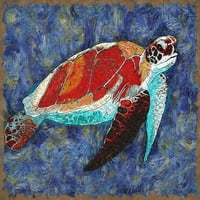 Turtle Poster Print by Ronald Bolokofsky FAS1340
