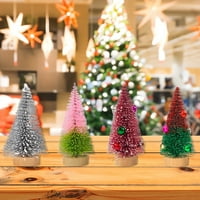 Wirlsweal Mini božićno drvce visokokvalitetni mini božićno drvce mini božićno stablo zimski romantični