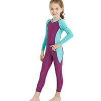 Xmarks Full Body WetSits Kids Termalni kupaći kostimi za djevojke Dječaci Surf Sud Neoprene, Todler