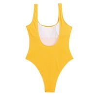 Optivno odijelo za žene Ženski kombinezonski puni fluorescentni Crepe Ribded Classic odijelo kupaći