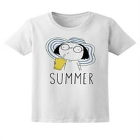 Ljeto cool slatka djevojka majica žena -image by shutterstock, ženska mala
