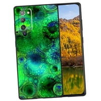 Kompatibilan sa Samsung Galaxy Note 5G futrolom telefona, psihodelic-Trippy-Visuals-Colors - Case Silikonski