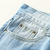 Kratke hlače za žene Žene Ženske skidačke strukske traper Stretch kratke hlače u nevoljim kratkim hlačama,