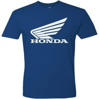 Licencirani Honda Goldwing Muški majica kratkih rukava Plavi bijeli XL